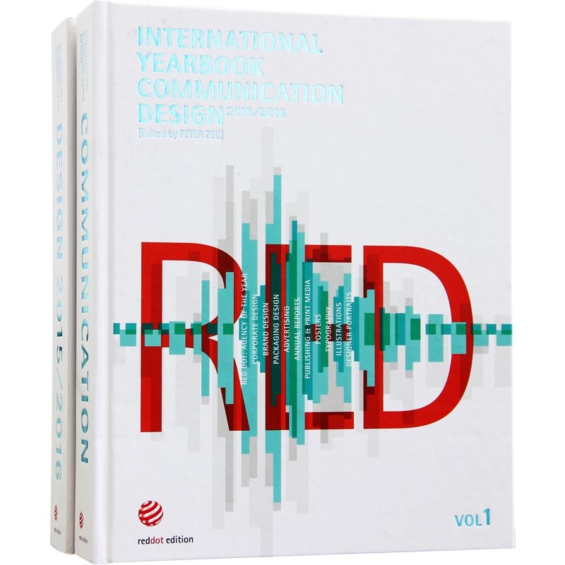 预售英文原版 International Yearbook Design红点国际平面年鉴2015/1