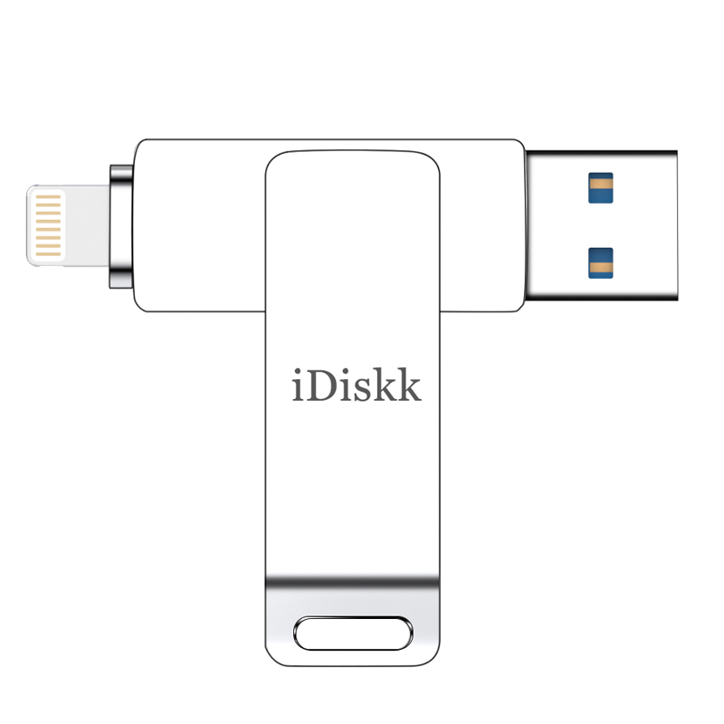 iDiskk 64GB Lightning USB3.0尊享版U盘里的视频能直接在手机上看吗？