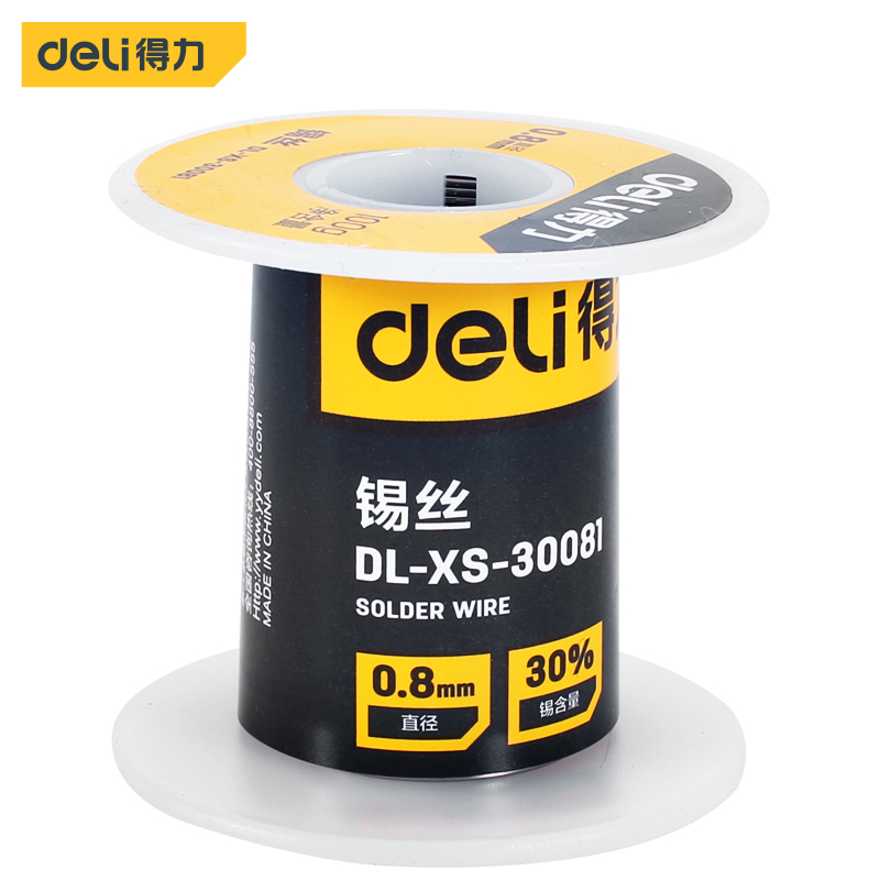 揭秘真实评测得力DL-XS-30081焊锡丝评测参数如何，努力分析是否值得买