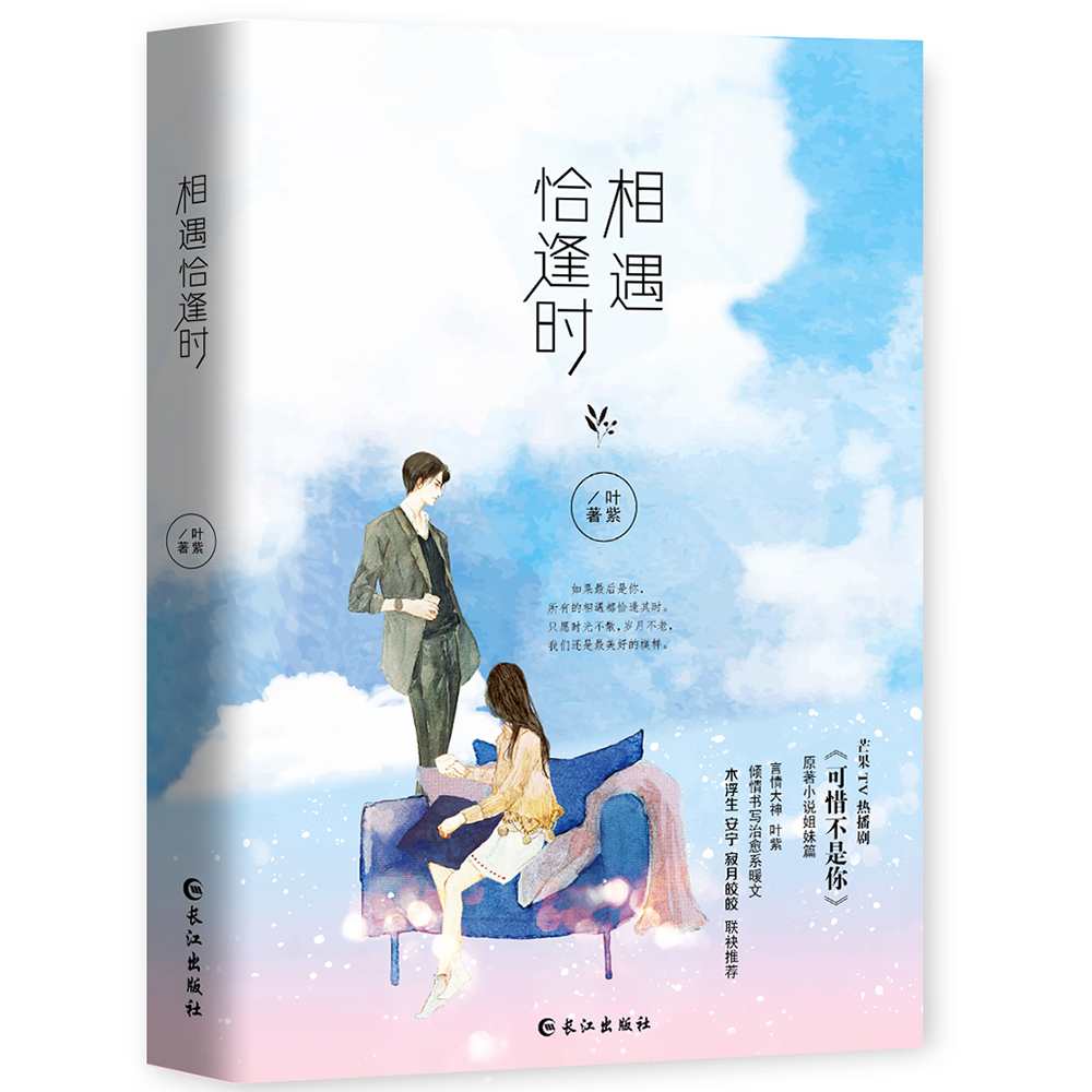 正版 相遇恰逢时 言情大神叶紫治愈系暖文 如果后是你 所有的相遇都是