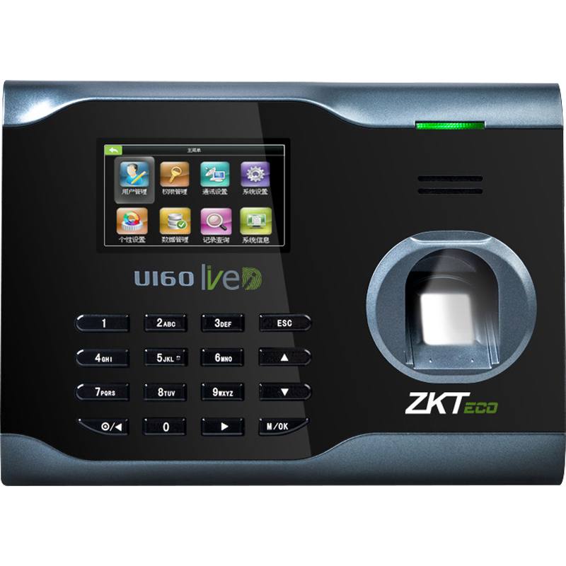 ZKTECOU160：稳定高效的指纹考勤机