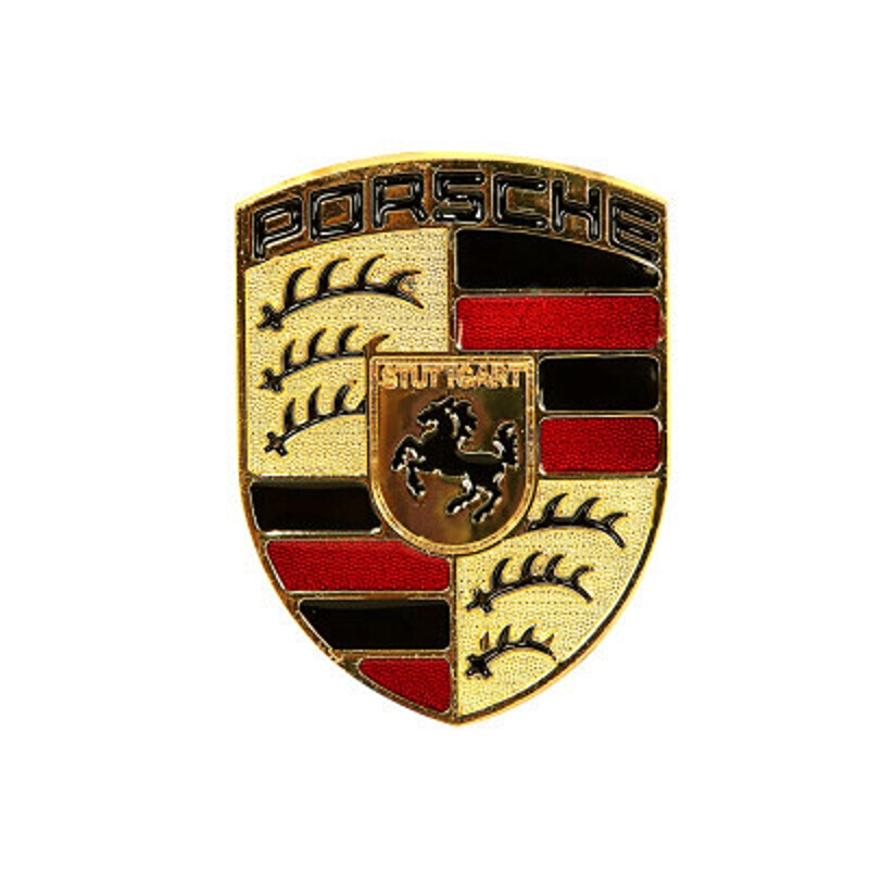 标志 改装铭牌金属薄贴铝合金车贴车标贴标 保时捷