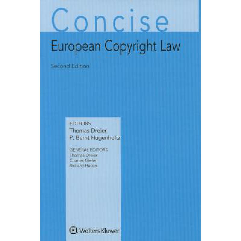 预订 Concise European Copyright Law