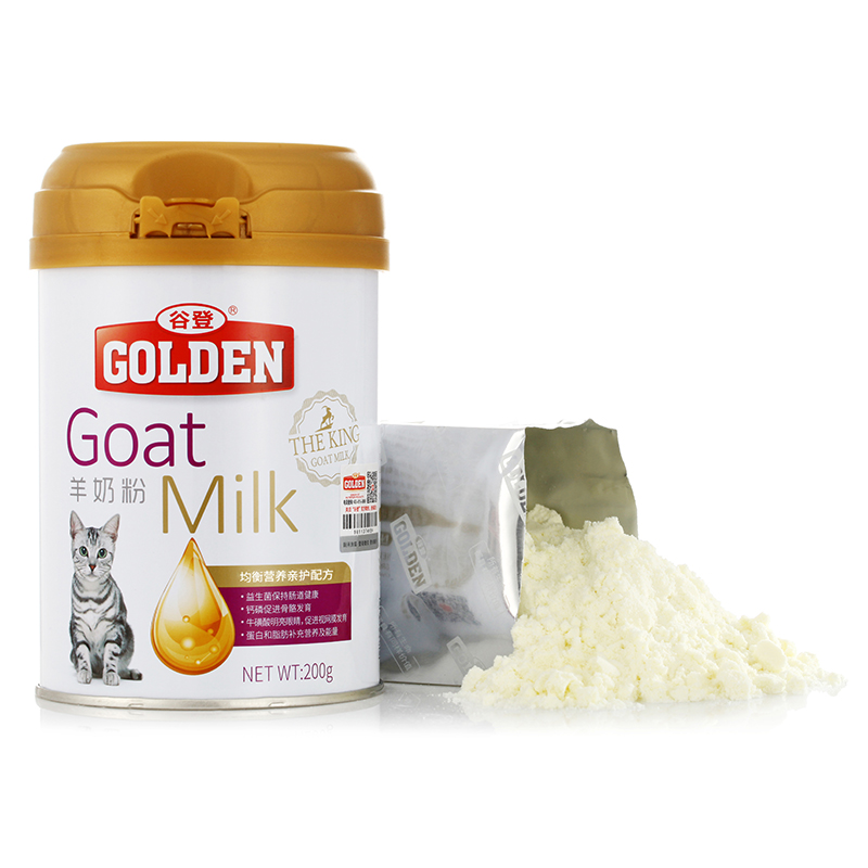 谷登GOLDEN羊奶粉猫用幼小宠物猫咪羊奶粉刚生产完的母猫喝可以补充奶水和营养吗？