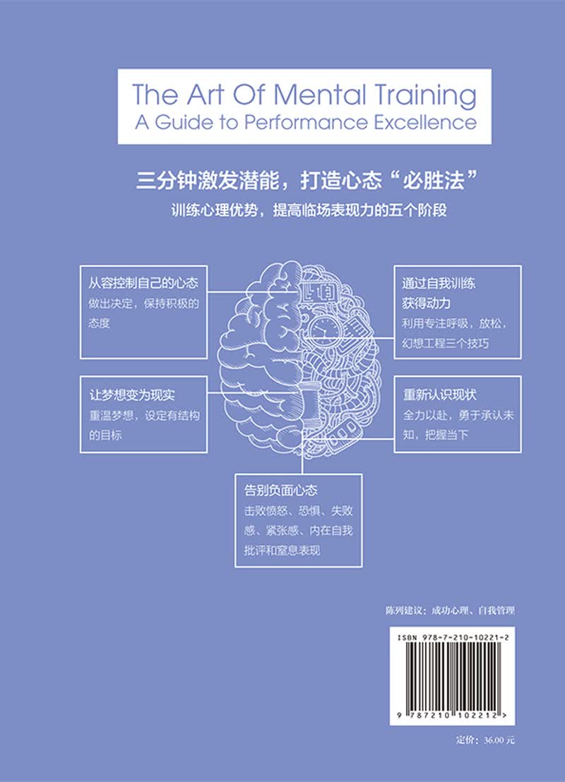 超水平发挥 心理素质训练手册详情图