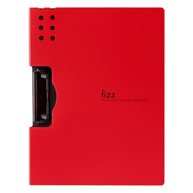 fizz 飞兹 A6380 A4横式文件夹板 赤焰红 单个装