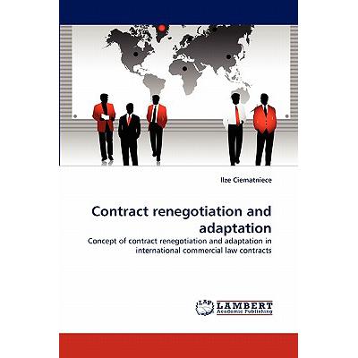 预订 Contract Renegotiation and Adaptation
