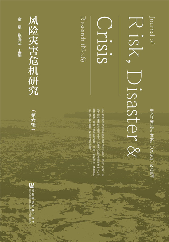 风险灾害危机研究（第六辑）