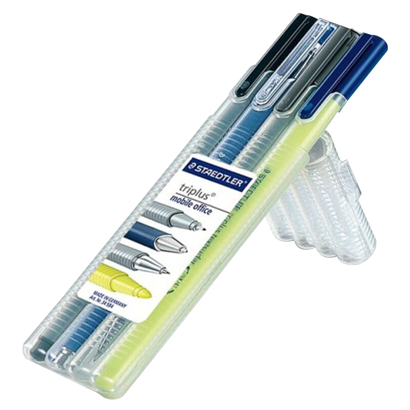 ʩ¥STAEDTLERǸ˻ͼǩֱװ(ɫܱ+ɫԲ+0.5ԶǦ+ɫӫ)칫Ʒ34SB4 60.7Ԫ