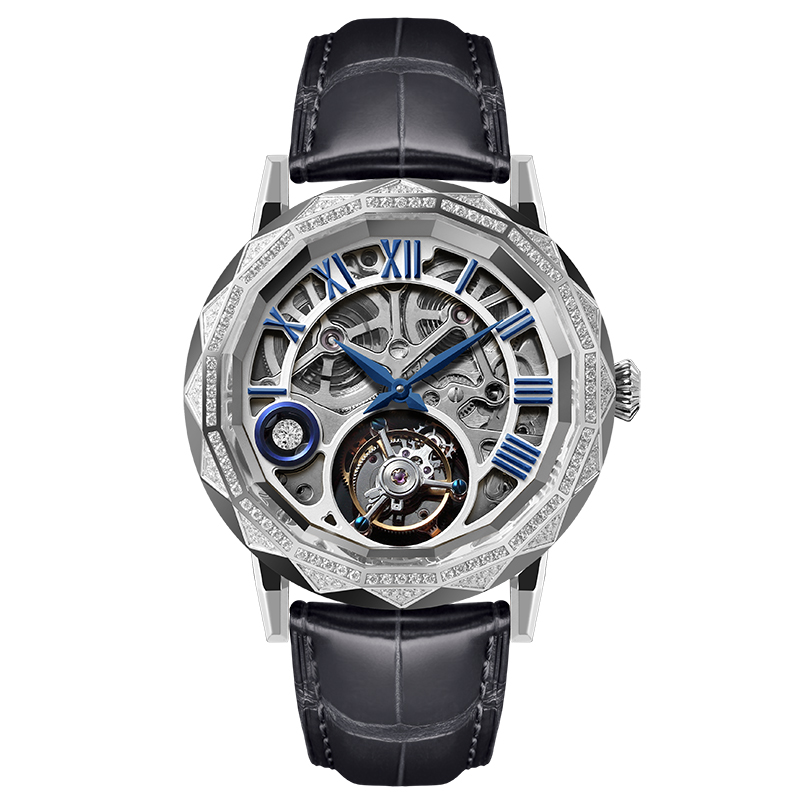 memorigin 万希泉陀飞轮腕表  钻石人生chandelier 银色