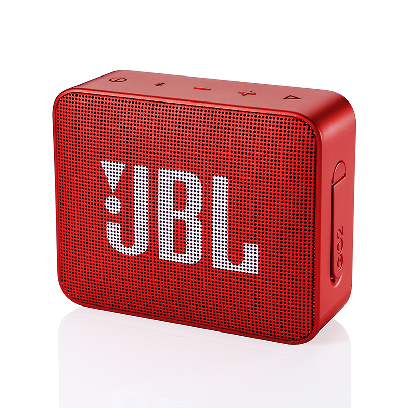 JBL GO2 音乐金砖二代 便携式蓝牙音箱 低音炮 户外音箱 迷你小音响 可免提通话 防水设计 宝石红