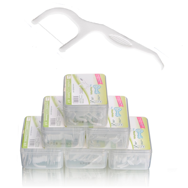 CLEANPIK ��ϸ���߰�6�й�300֧������ǩ��������ǻ���������ʳ����� C3���߰�10��