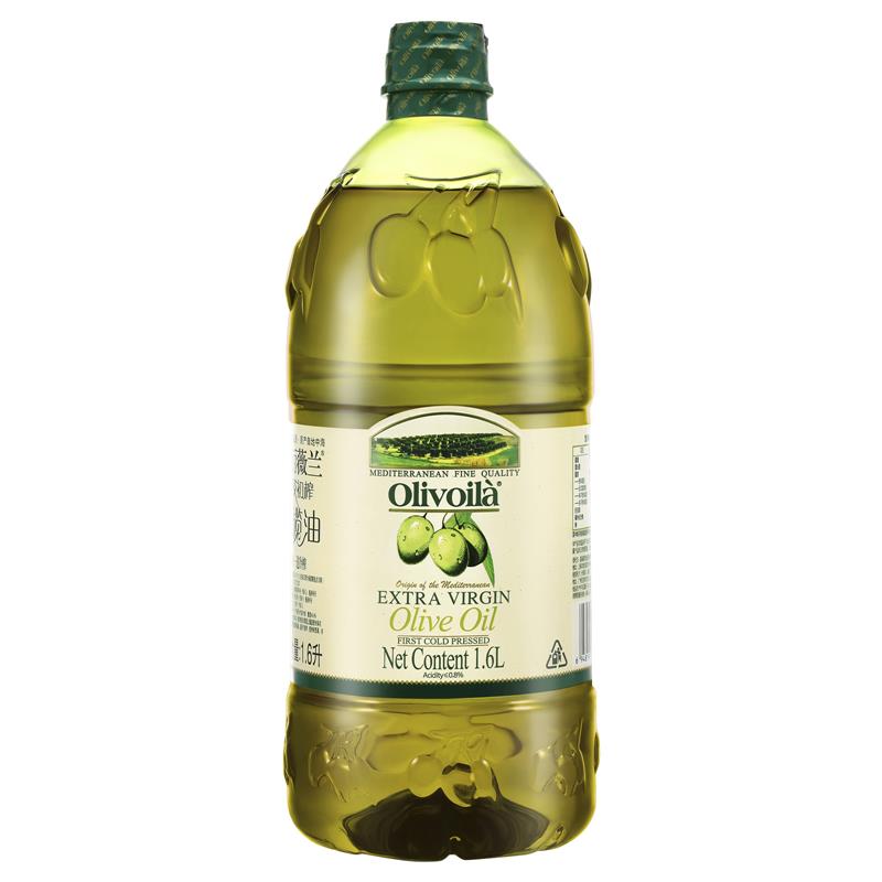 欧丽薇兰 Olivoilà 食用油 特级初榨橄榄油1.6L