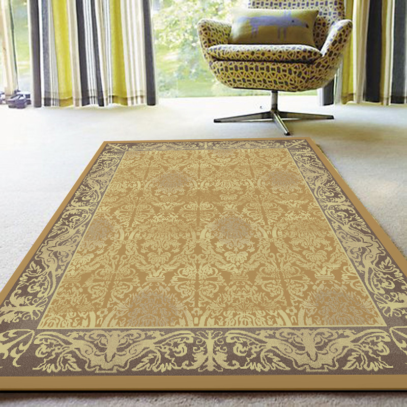 海马地毯  欧式新西兰羊毛手工地毯 客厅卧室书房hm-1060-1 定制预售