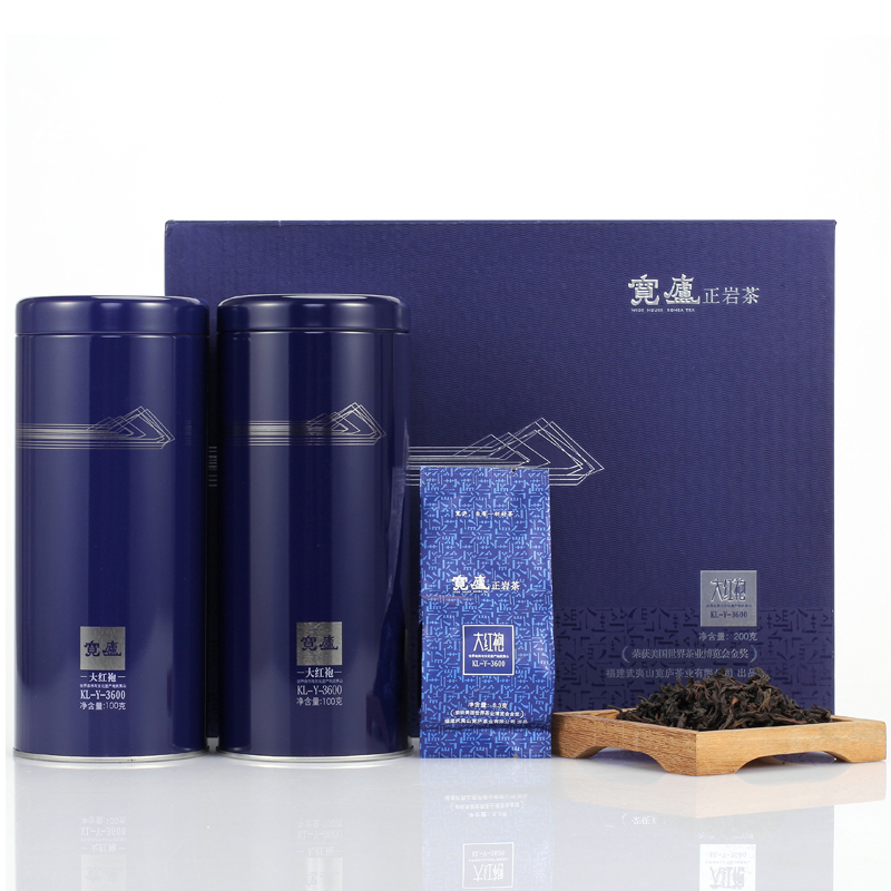 寛廬宽庐 大红袍kl-y-3600 岩茶 乌龙茶礼盒 茶叶
