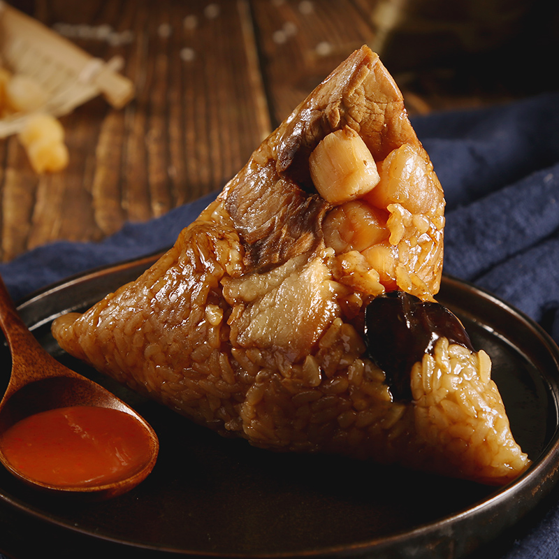 蓝氏钟楼(lanshizhonglou)闽南干贝粽子200g*5只泉州大肉粽厦门闽南