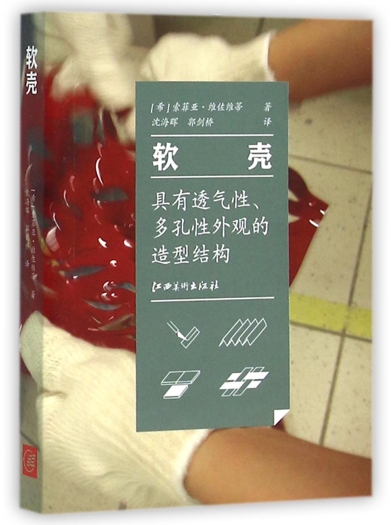 软壳(具有透气性多孔性外观的造型结构)