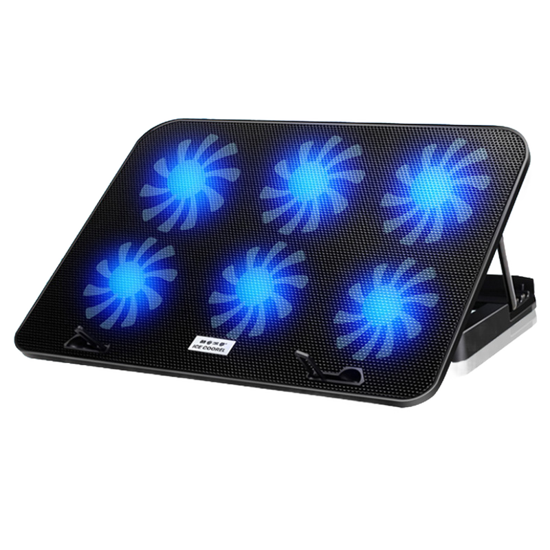 酷睿冰尊(ICE COOREL) 筆記本散熱器電腦散熱支架筆記本支架電腦支架游戲本散熱風(fēng)扇底座惠普聯(lián)想華為機(jī)械革命通用 A9 黑色【帶調(diào)速+帶支架】