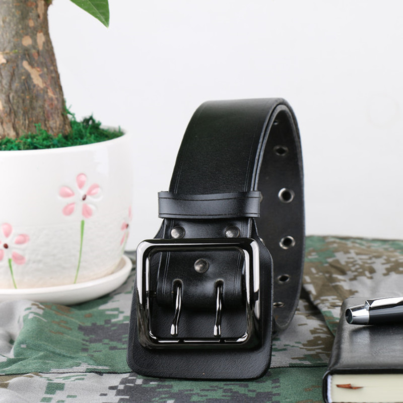 甲者虎斑特战服腰带军迷外腰带男士皮带双排扣腰带迷彩服战术腰带