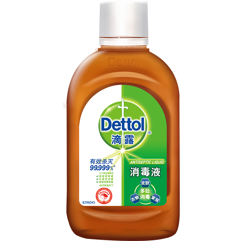 滴露（Dettol） 滴露Dettol 消毒液 500ml 家居衣物除菌液 与洗衣液、柔顺剂配合使用