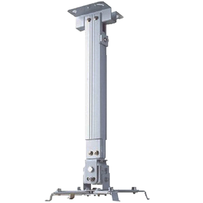 快朵小屋  投影机吊架 投影仪吊架 通用投影吊架 吸顶吊架 伸缩吊架 43-65cm白色3740899