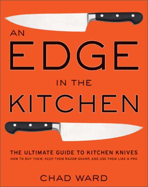 an edge in the kitchen