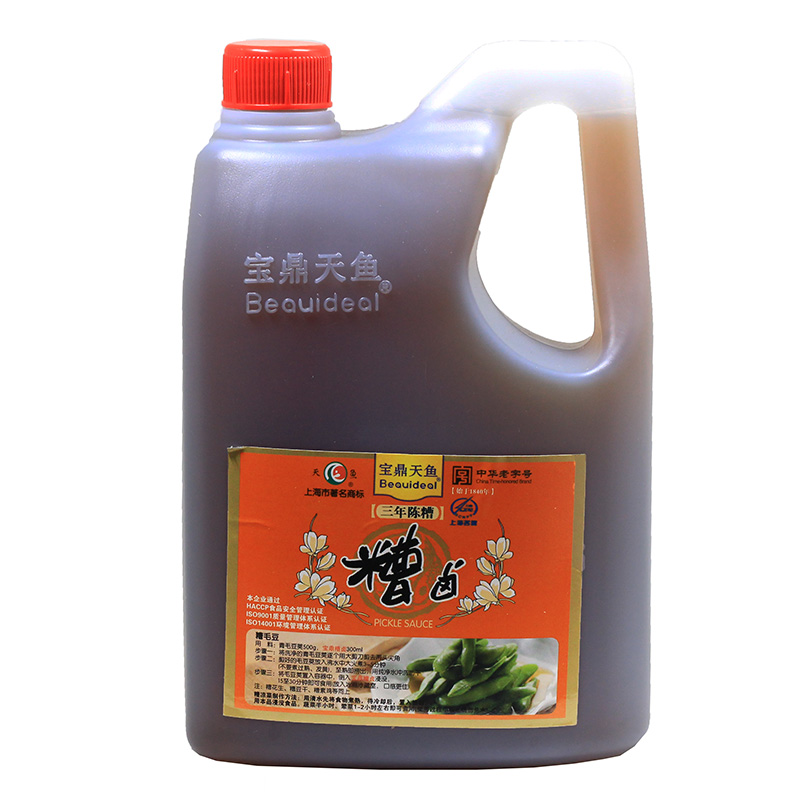 宝鼎天鱼宝鼎糟卤 香糟卤2升  三年陈糟卤  糟毛豆 泡椒凤爪调料d