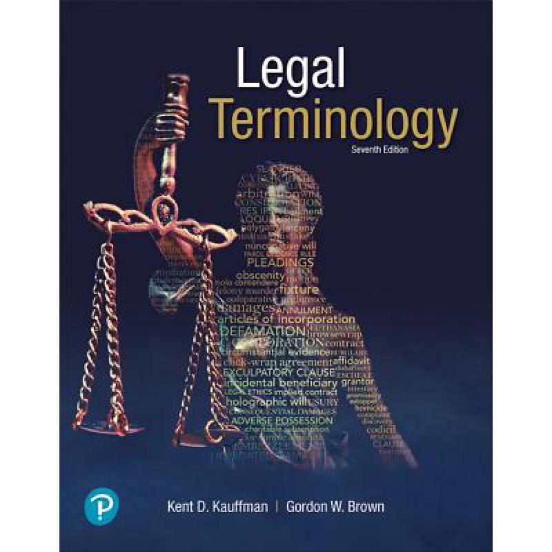 预订 Legal Terminology