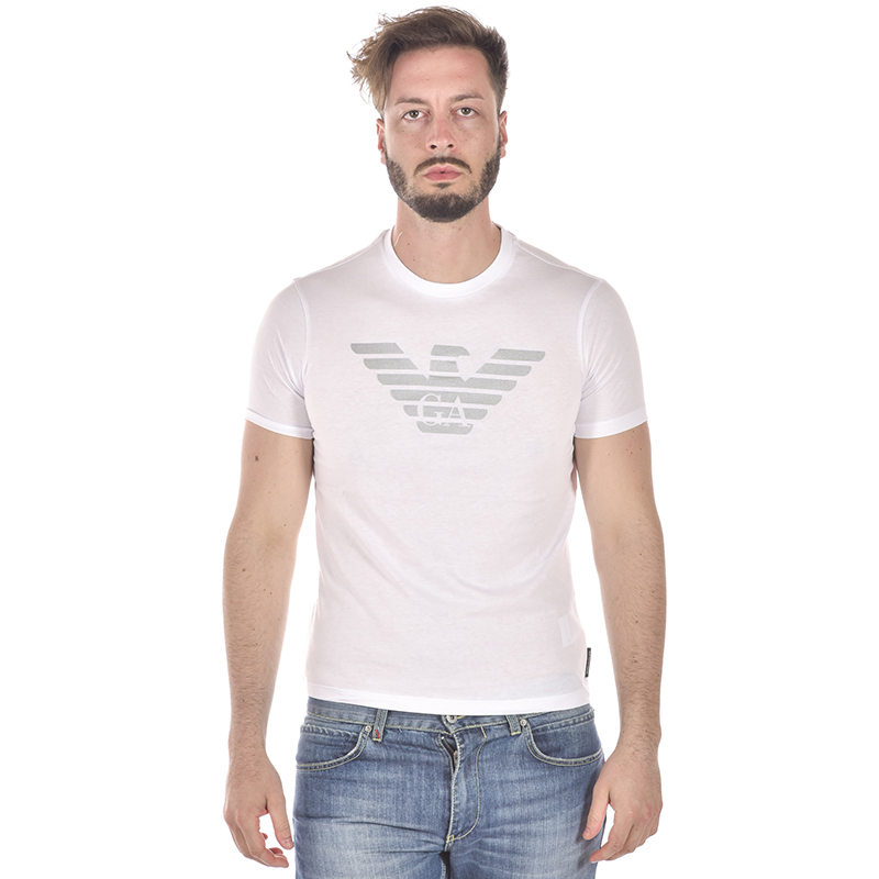 阿玛尼(emporio armani)ea 短袖t恤男士圆领商务休闲舒适 3z1t881j00z