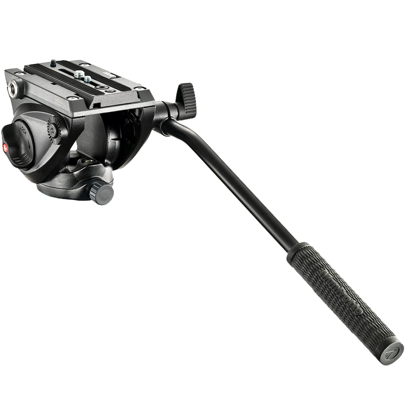曼富图（Manfrotto）云台 MVH500AH 液压阻尼  相机 微单 摄影摄像两用云台 承重5kg