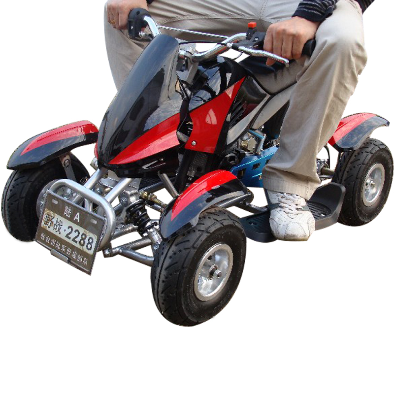 艾璐歌成人四轮电动摩托车小小公牛四轮沙滩车电动车小四轮迷你电动车