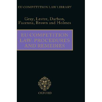 预订 Eu Competition Law: Procedures and Remedies