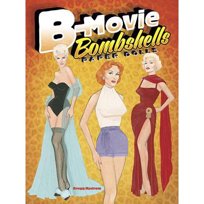 预订 B-Movie Bombshells Paper Dolls