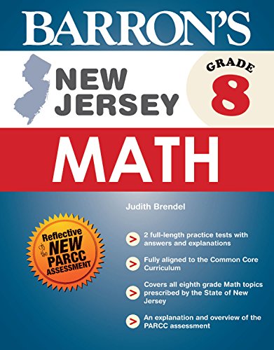 Barron's New Jersey Grade 8 Math