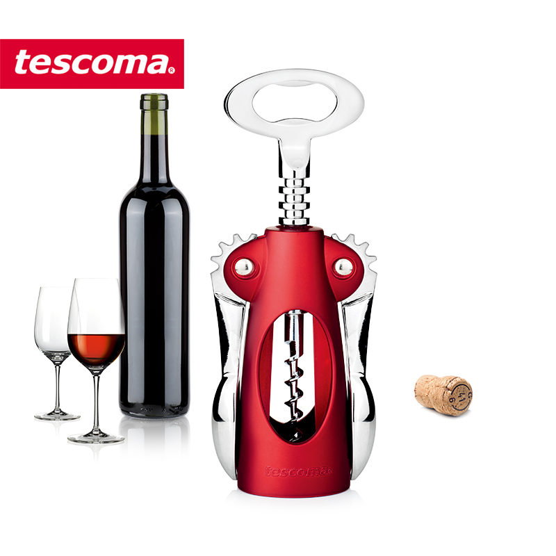  捷克tescoma专业红酒开瓶器 多功能红酒启瓶器 红酒啤酒葡萄酒开瓶工具