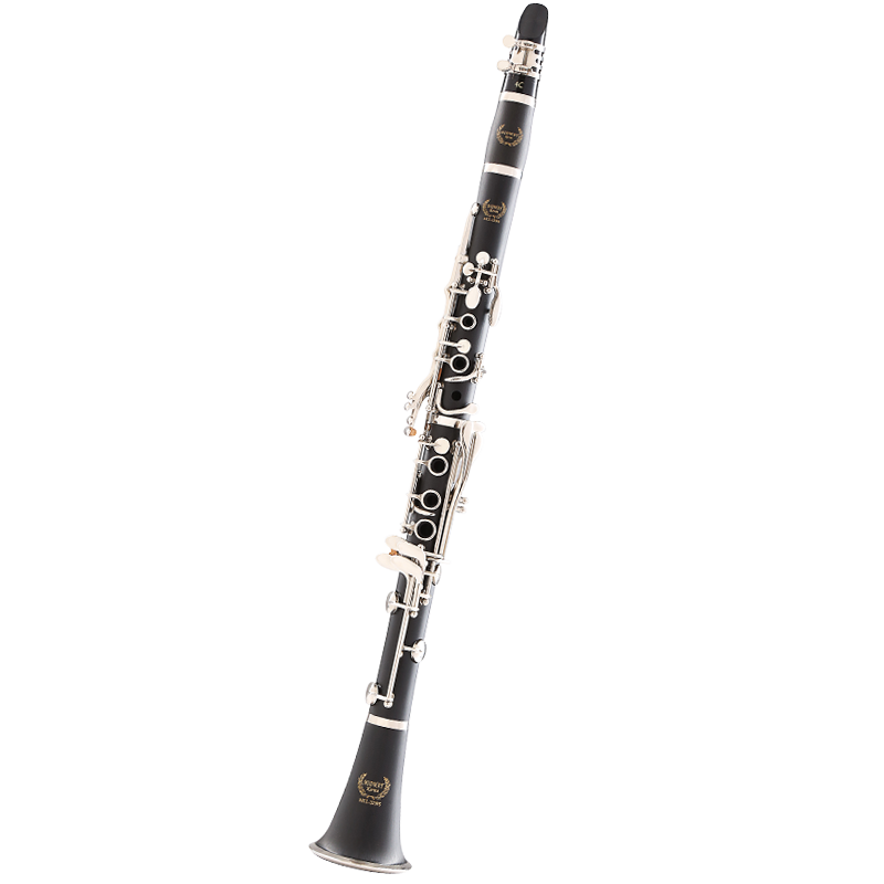 美德威单簧管 MIDWAY合成木降B单簧管黑管乐器双二节 初学考级 镀银合成木款MCL-3209S