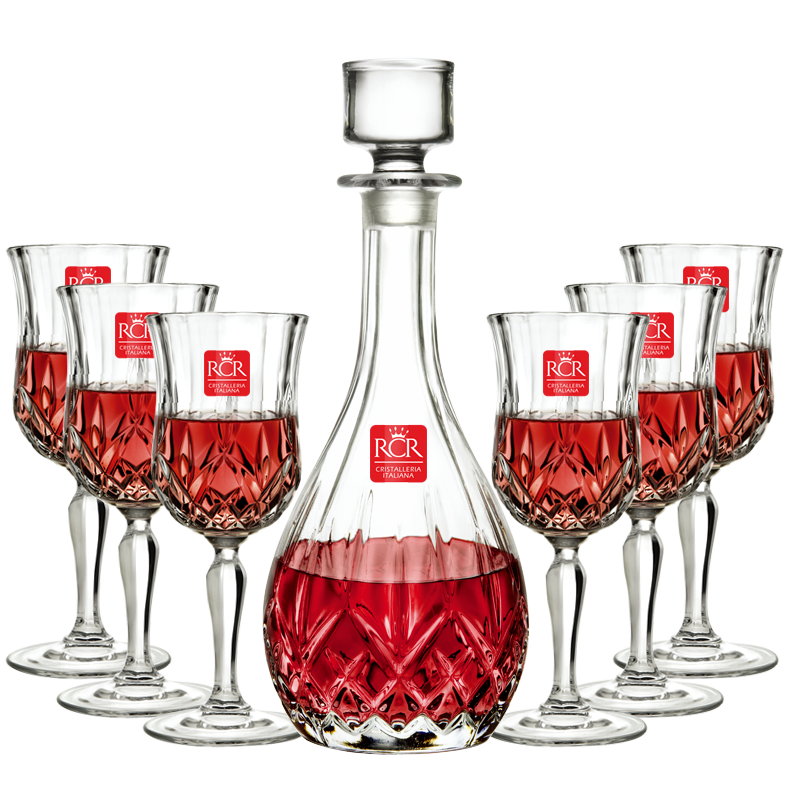 RCR意大利进口水晶玻璃酒杯套装价格走势与销量分析|京东如何看酒杯酒具历史价格
