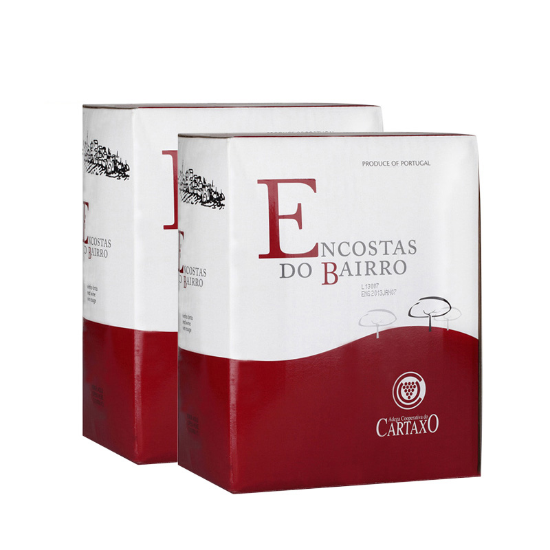 葡萄牙原装原瓶进口红酒5L 高斯达干红葡萄酒5000ml 大容量盒装红酒 2盒装