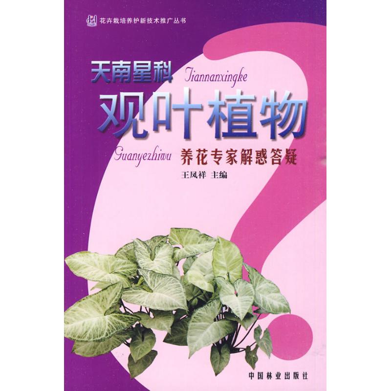 养花专家解惑答疑丛书/天南星科观叶植物