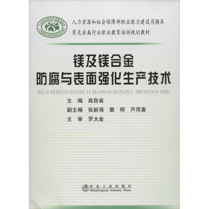 镁及镁合金防腐与表面强化生产技术
