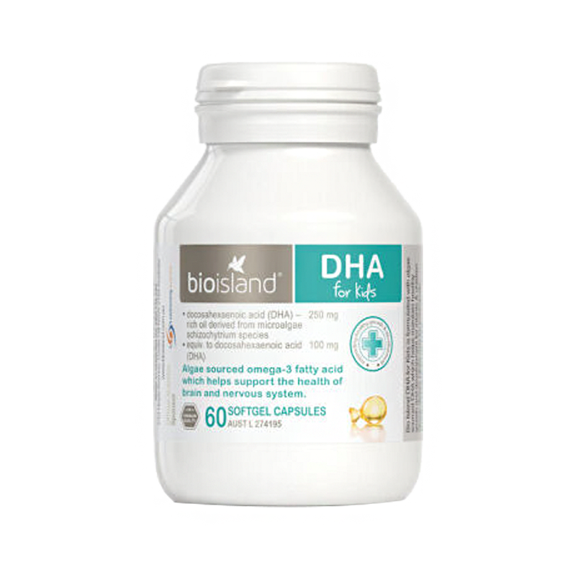 Bio Island۰ʵ Ӥ׶DHAͽ 60/ƿ ޽