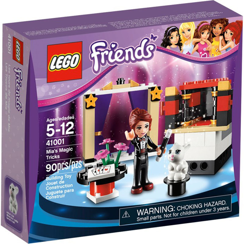 乐高 lego 41001 friends 米娅的魔术表演 new 2013