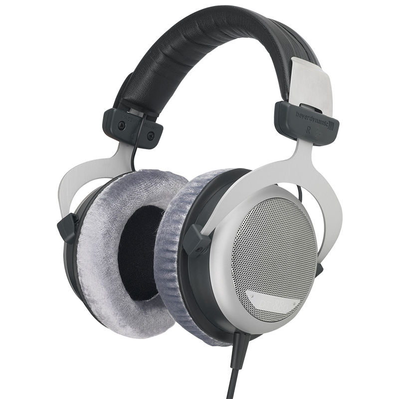 beyerdynamic 拜雅 DT880 250欧版 耳罩式头戴式动圈有线耳机 银色 3.5mm