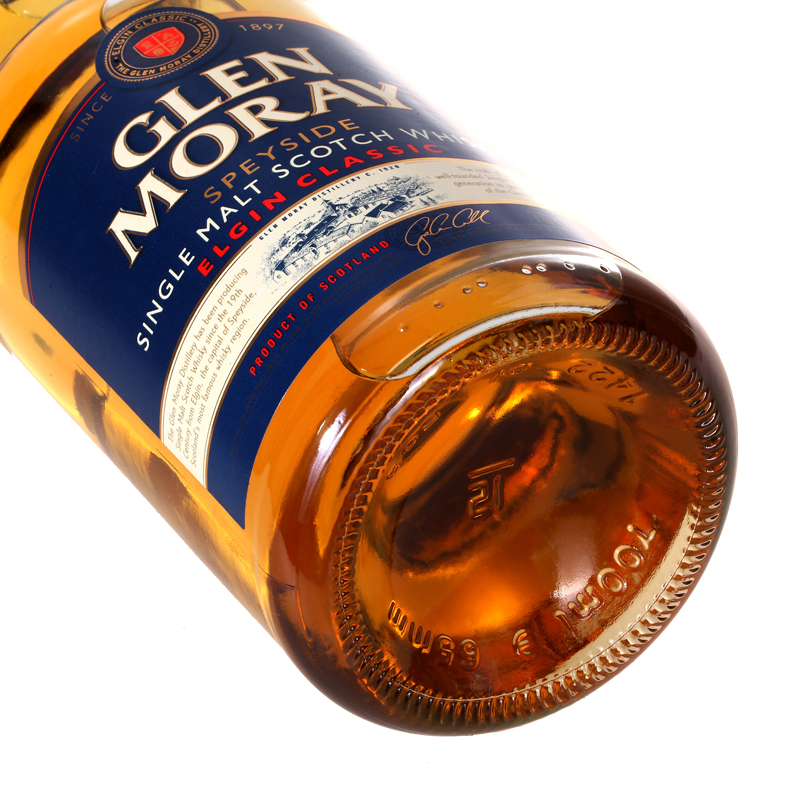 格兰莫雷(Glen Moray)洋酒经典原味斯佩塞单一麦芽威士忌 700ml主图4