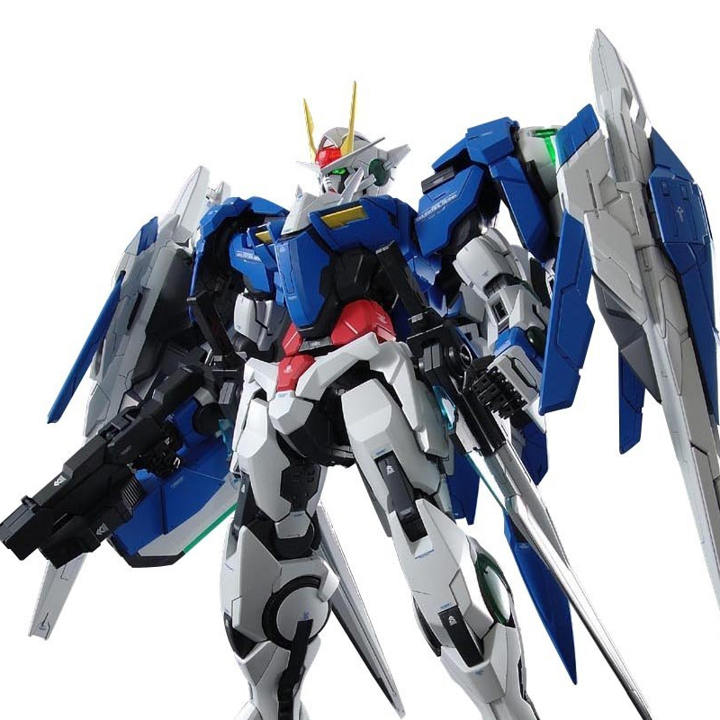 高达拼插拼装模型玩具 pg 1/60 gundam敢达 pg 00强化高达 00raiser