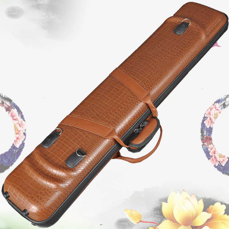 耀森 二胡盒通用皮革二胡盒子可背可提轻体二胡琴盒防震防潮防磕碰