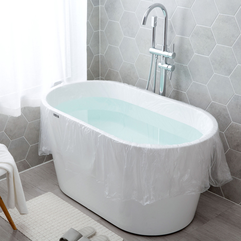 苏奕贝 加厚一次性浴缸套 泡澡袋 旅行装酒店浴缸套 10片装