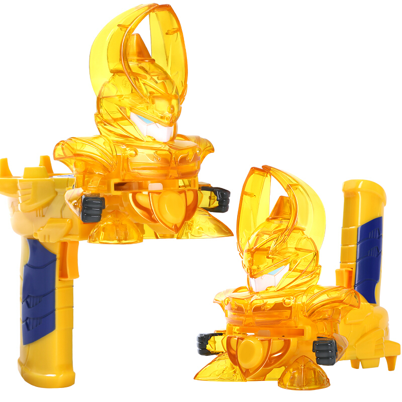 三宝 炫击战卡儿童玩具男孩火战骑黑战神冰锋客套装 金刃王