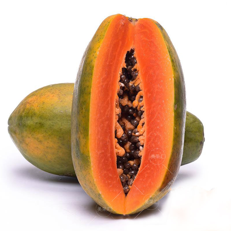 美果汇 广西果园现摘现发红心牛奶木瓜  当季青木瓜牛奶冰糖心 新鲜