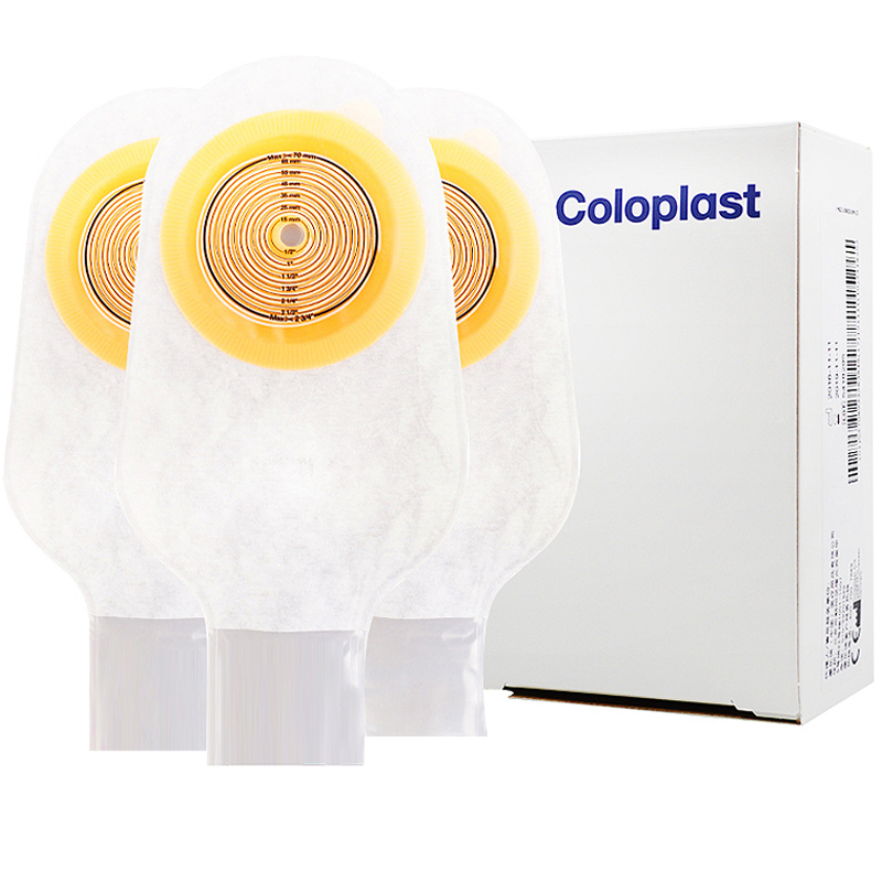 康乐保造口护理造口袋一件式特舒5985 开口袋大便袋造瘘袋肛袋康 10只